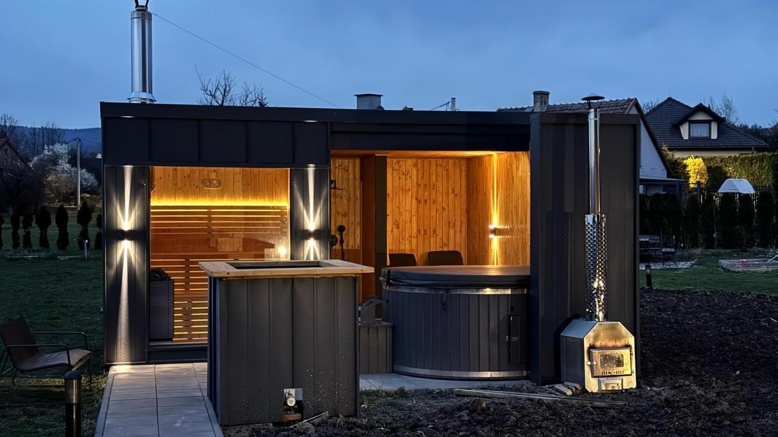 Apartamenty Boczna 3B Z Sauna I Balia Kudowa-Zdroj Dış mekan fotoğraf